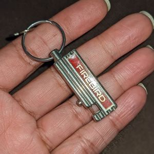 Vintage Firebird Pontiac Key Ring